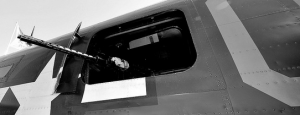 The B-24 Lib Waist Gunner Window.